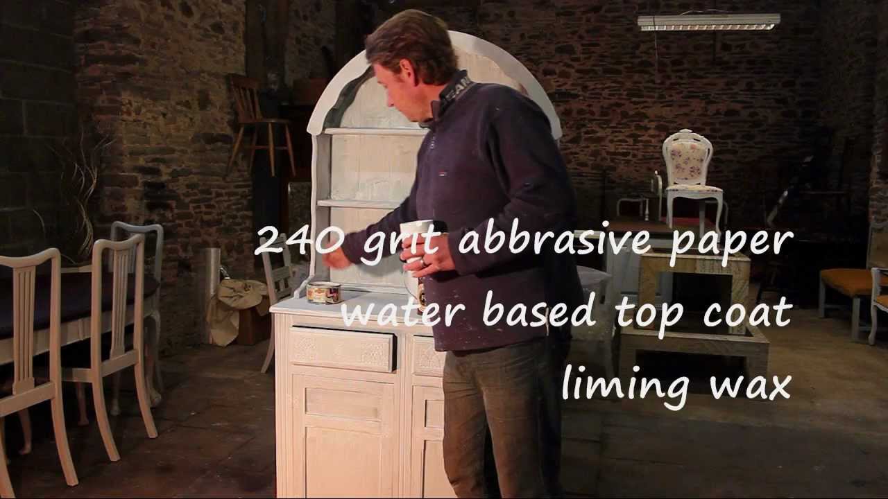 how to shabby chic furniture welsh dresser part 2 undercoat tutorial