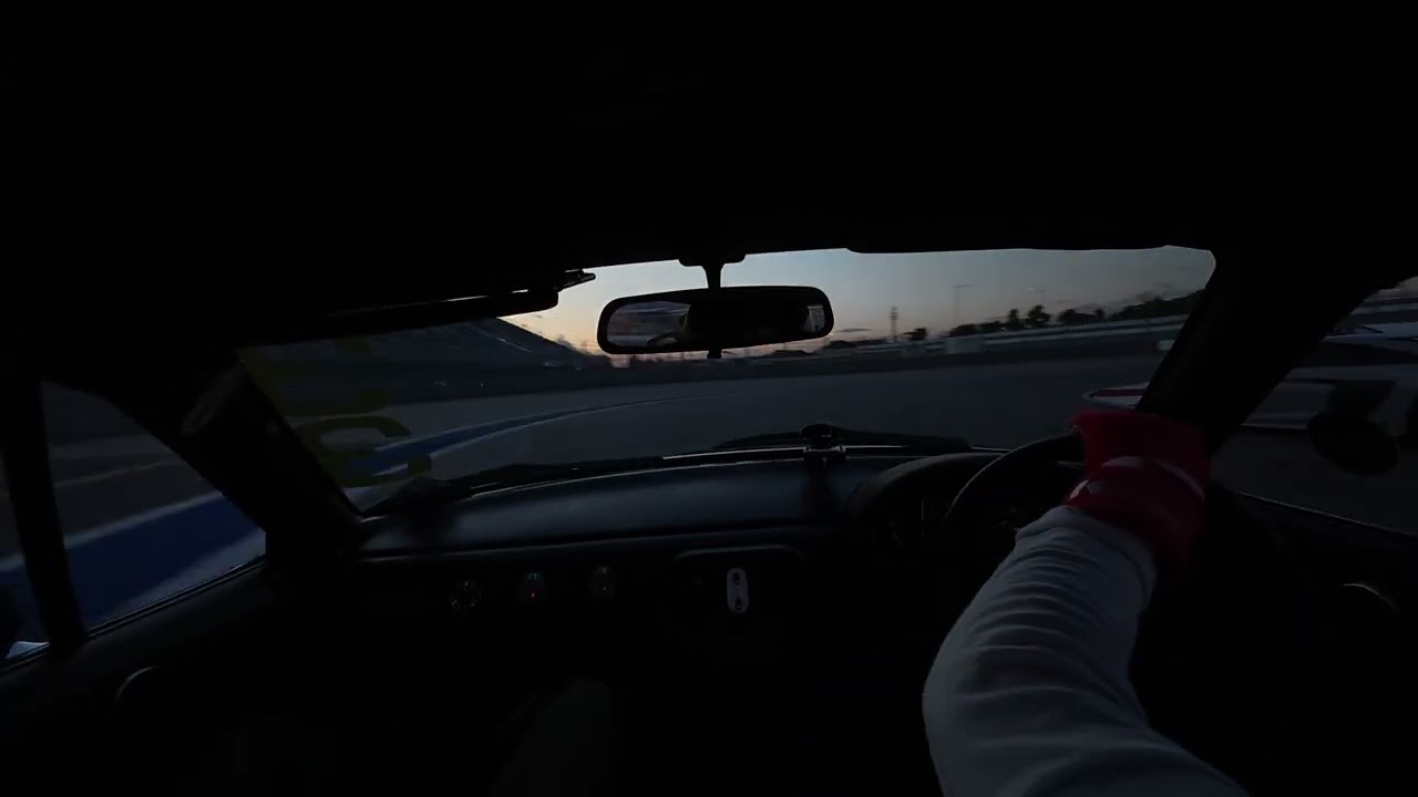 ITB Miata Sirius autodrom at sunset