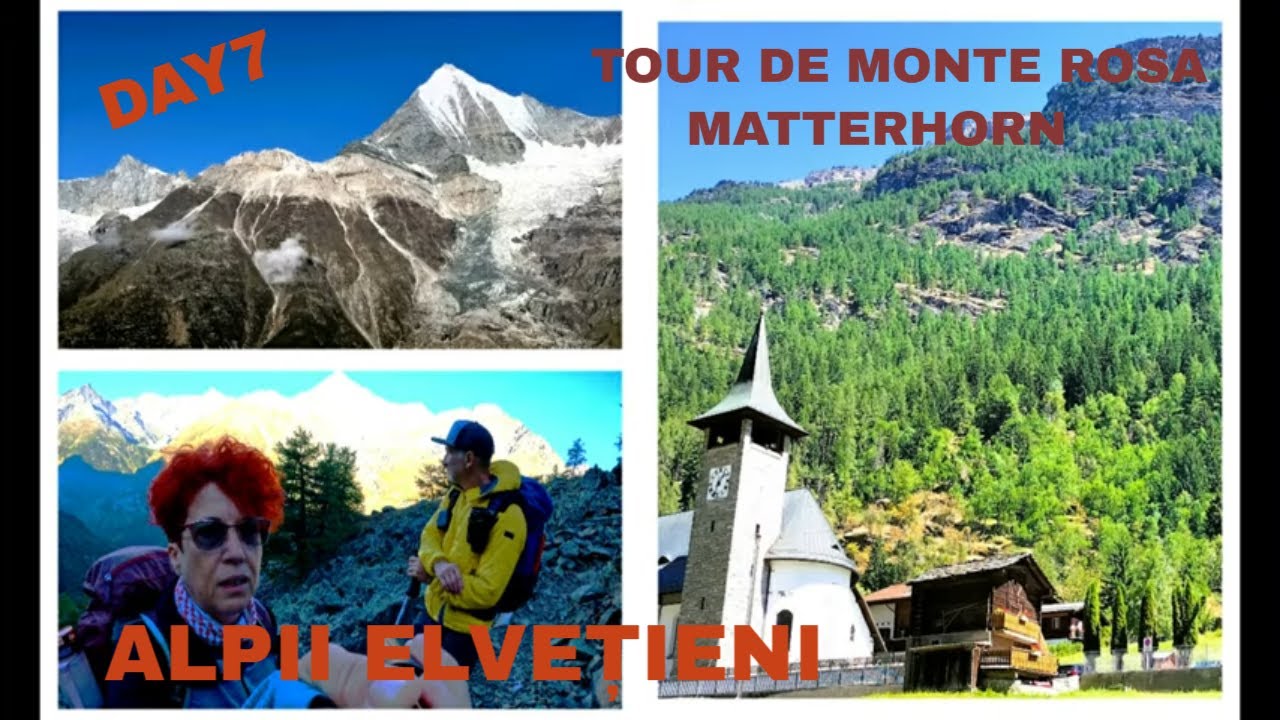 Tour de Monte Rosa Matterhorn Ziua7 Europahutte-Grächen#matterhorn #zermatt#grachen#alpielvetieni