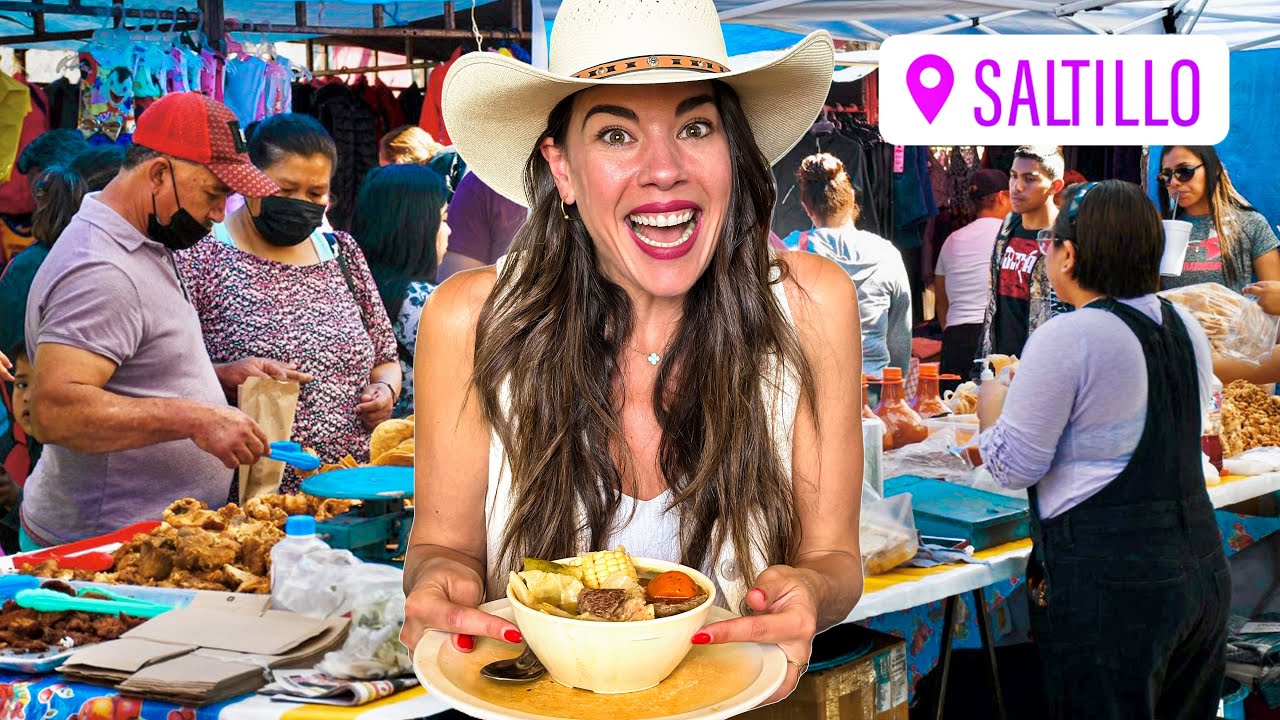 ¿Esto es lo Mejor que tiene Saltillo? Comimos en el Mercado más Famoso