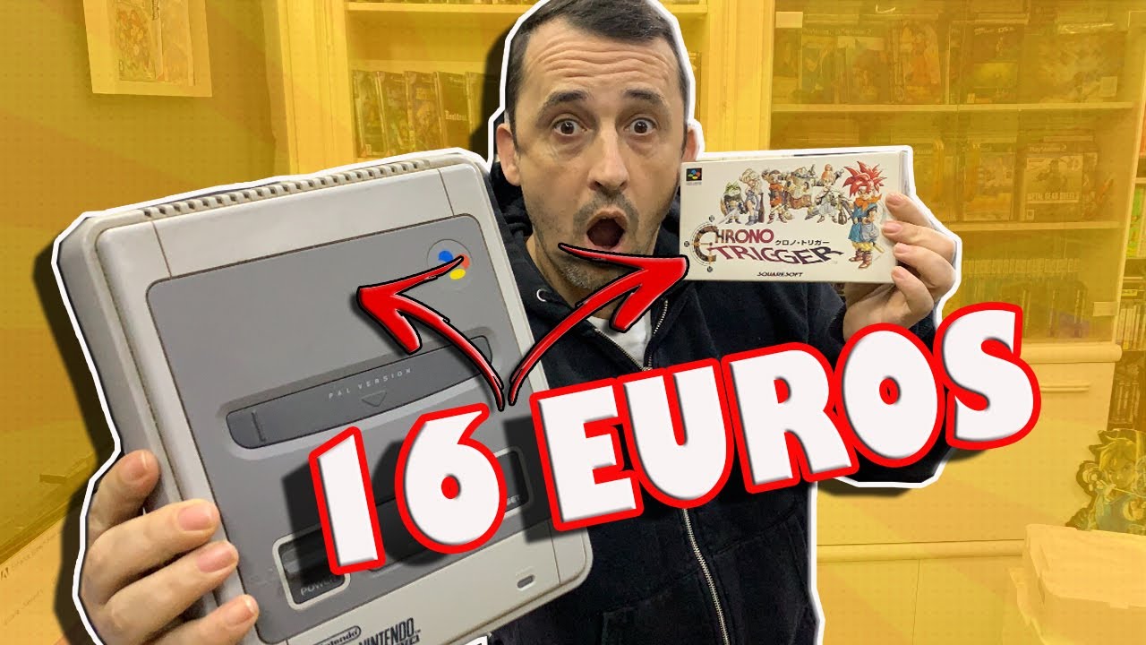 COMPRO una SUPER FAMICOM por 16 EUROS Y 8 VIDEOJUEGOS 🤩
