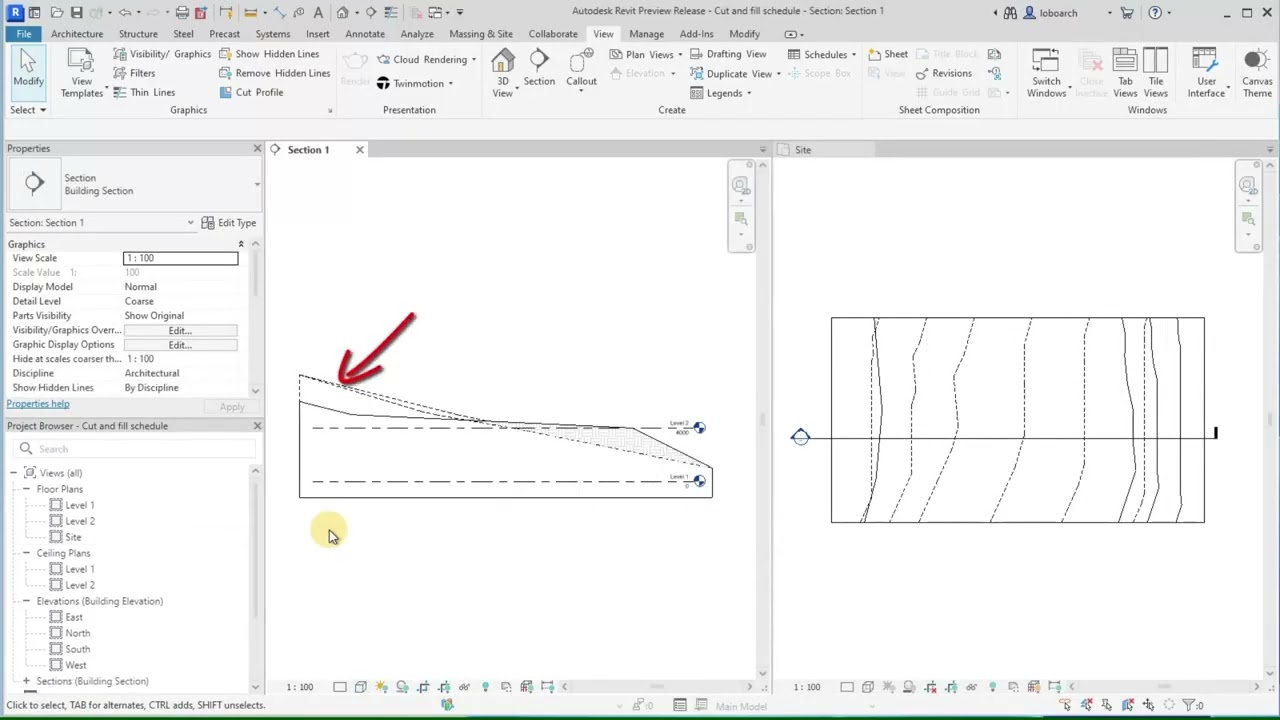 Объемы выемки и насыпи в Revit | Как рассчитать объемы земляных работ в Revit