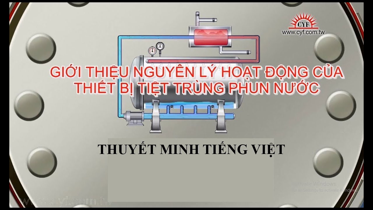 [Thuyết minh TV] TIỆT TRÙNG LÀ GÌ? TIỆT TRÙNG ĐỒ HỘP? MÁY TIỆT TRÙNG PHUN NƯỚC NÓNG