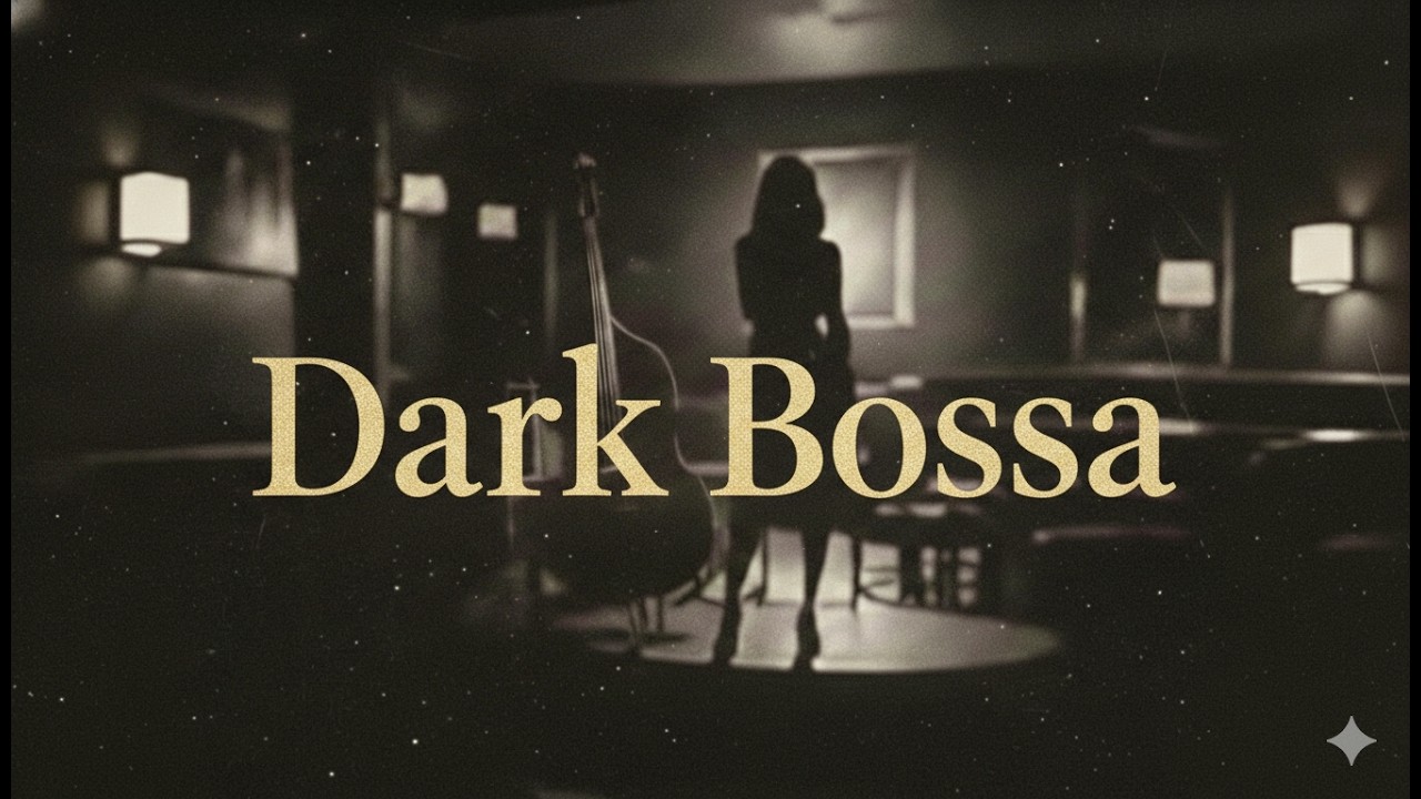 Dark Bossa Nova | Late Night Melancholy | Deep & Raspy (끝나지 않는 새벽의 다크한 감성)