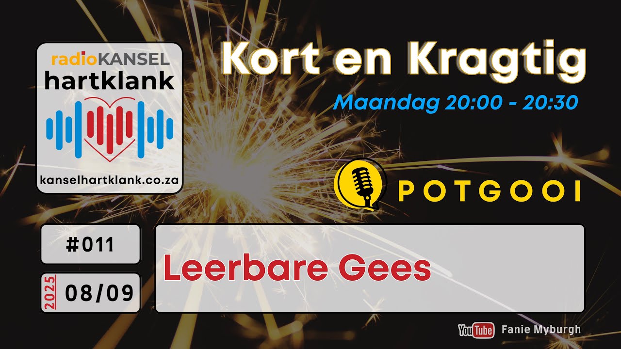 Leerbare Gees | Ep11 | Radiokansel Hartklank