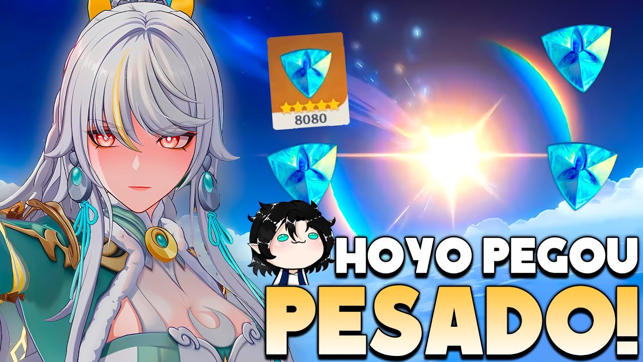 O 4★ MAIS CARO do Genshin… RODEI TUDO na ZIBAI e NÃO VEIO NADA | Tiros em Banner Genshin impact