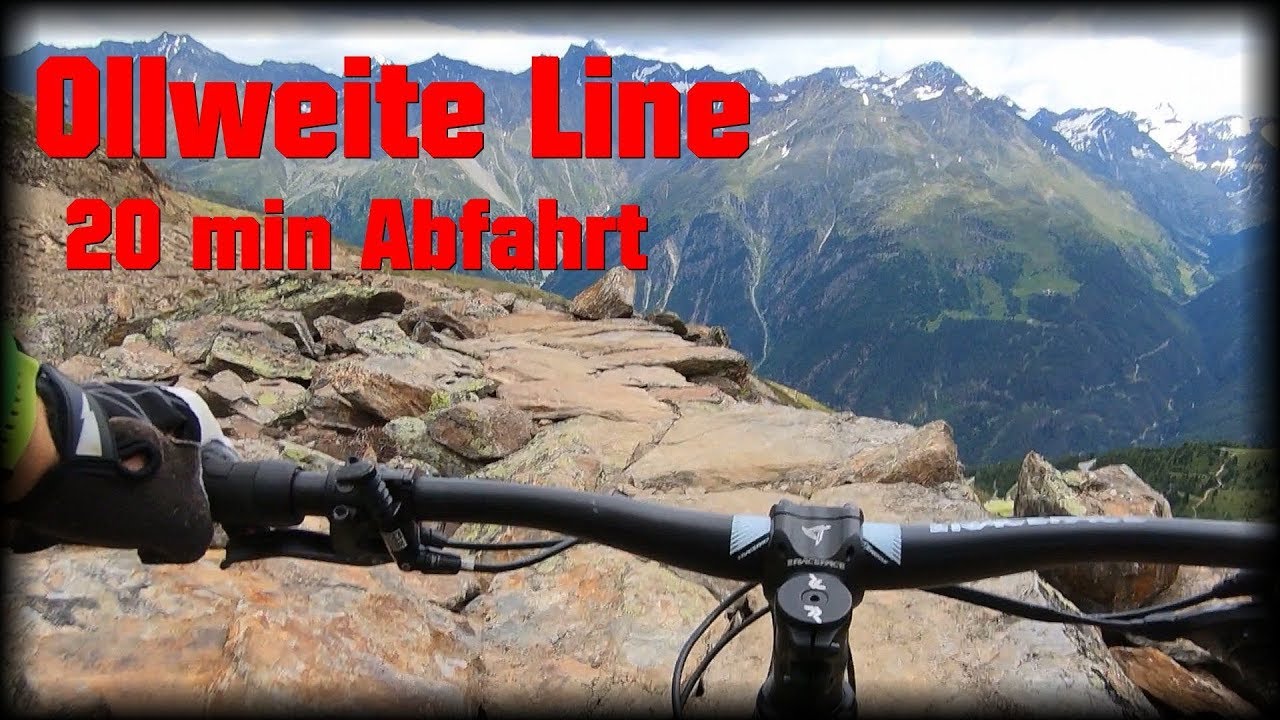 Ollweite Line Course Check - Bike Republic Sölden - from top to bottom - am Stück