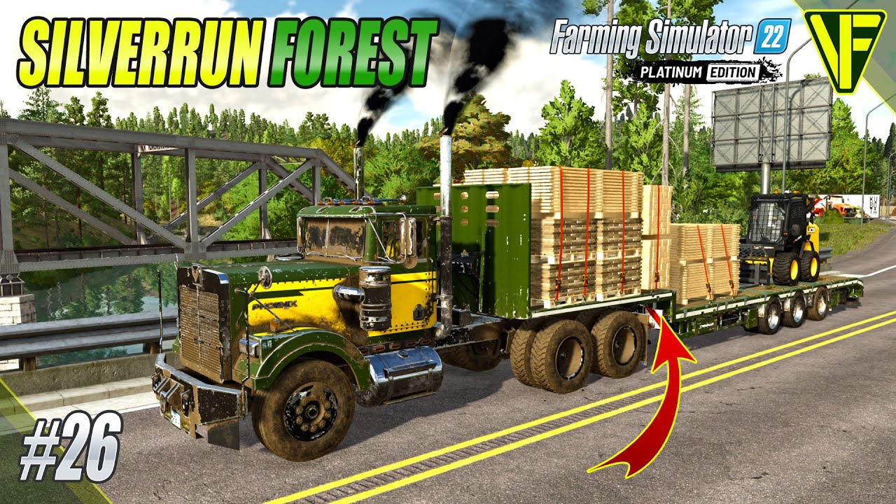 Resupplying The Rollercoaster | Silverrun Forest | Farming Simulator 22