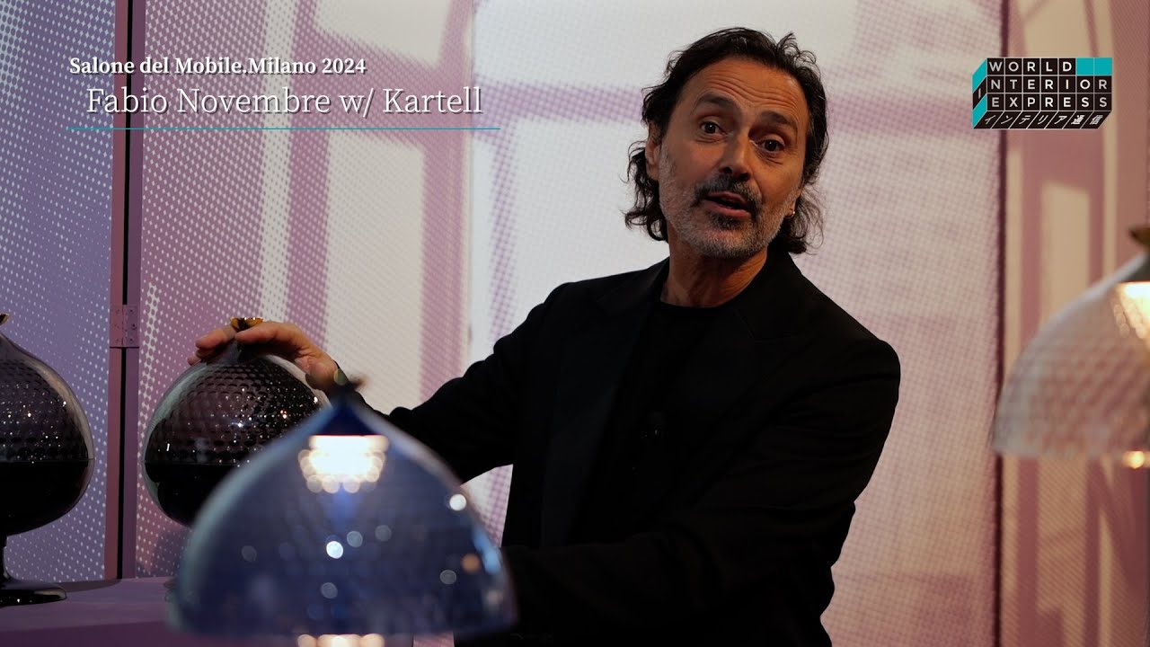 FABIO NOVEMBRE w/ KARTELL | SALONE DEL MOBILE.MILANO 2024 | WIE ONLINE