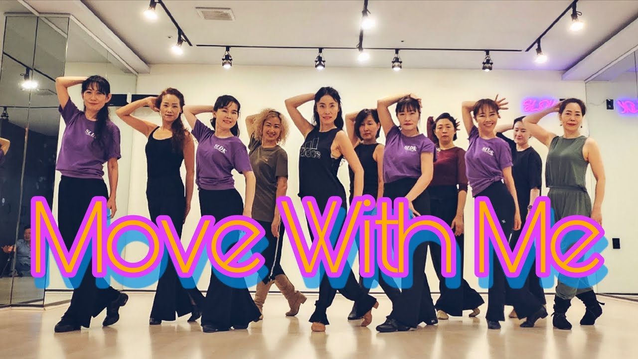 Move With Me Linedance by Sue (Demo/Team SLDK)/토스트럿이 음악과 딱 떨어지는 매력적인 초중급댄스 ~