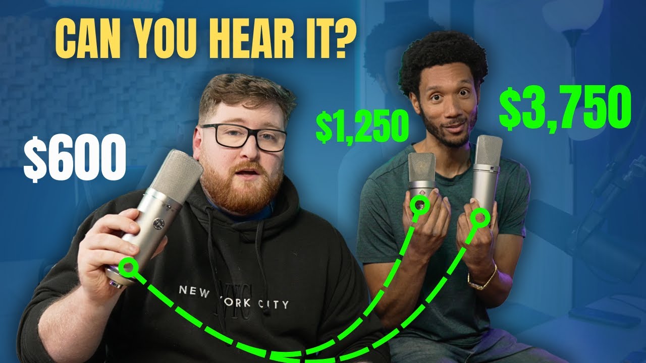 $3,600 vs $1,200 vs $600 Mic Shootout (Blind Test)