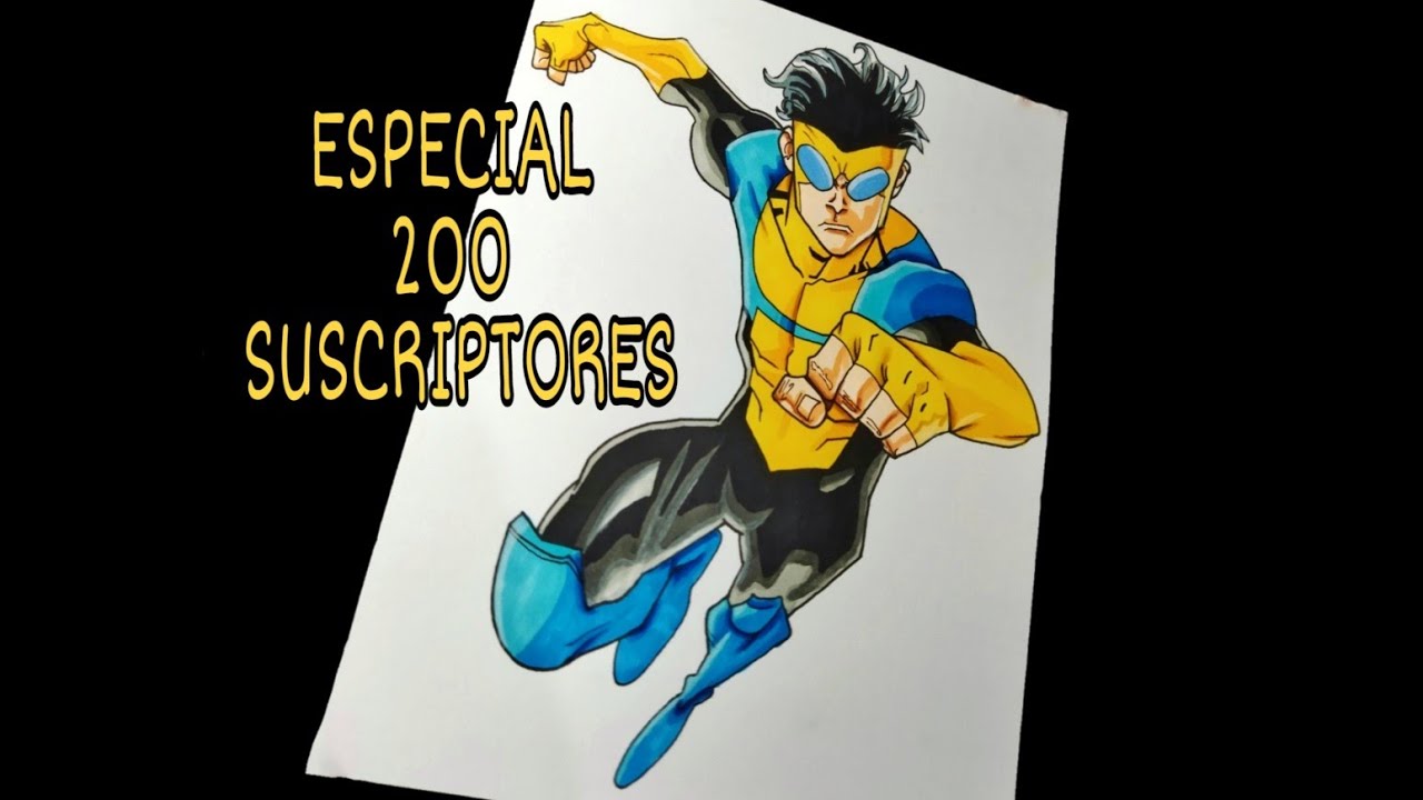 CÓMO DIBUJAR A INVENCIBLE