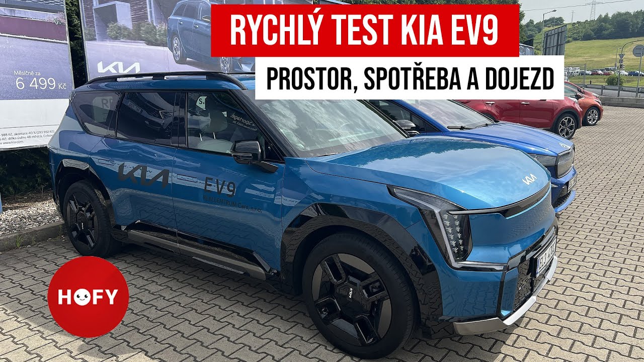 Prostor, spotřeba a dojezd KIA EV9 - auto pro pořádný chlapáky