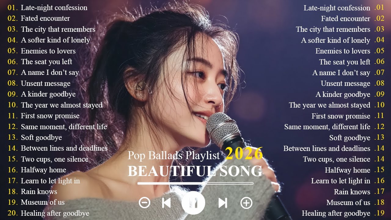 Beautiful & Romantic Love Songs 2026 | Easy-Listening & Emotional Ballads