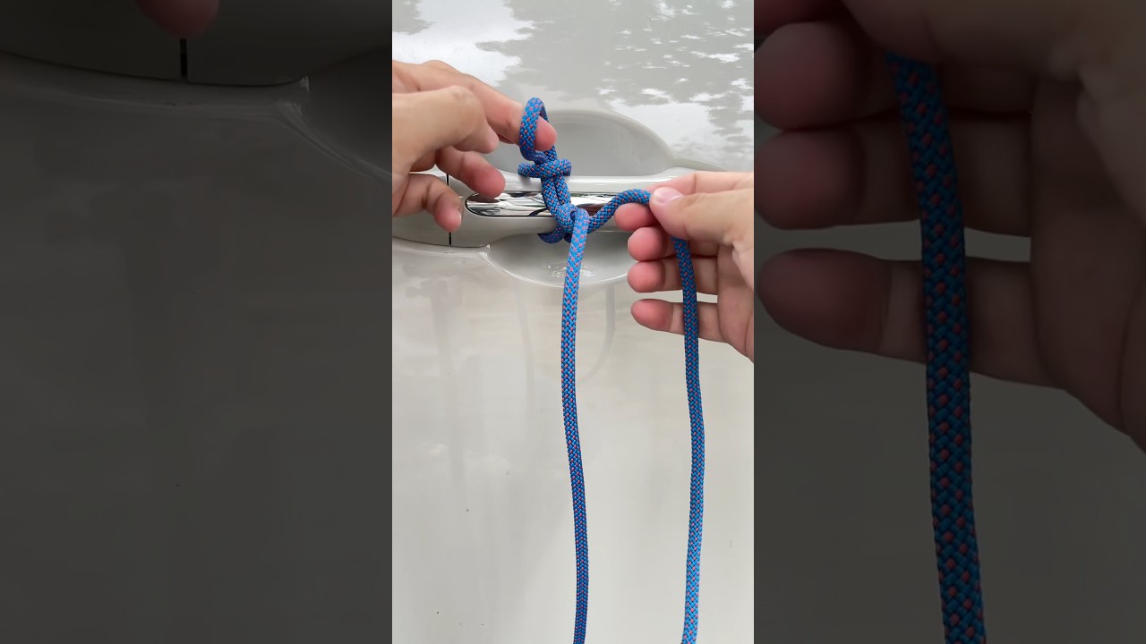 Лучшие автомобильные буксировочные узлы #узлы #советы #хитрость #работа с тросами