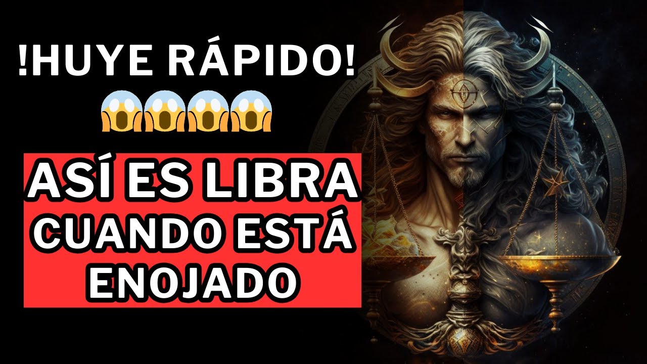 Así es Libra cuando está ENOJADO 😱😱😱