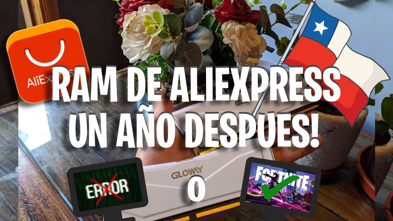 MEMORIAS RAM de ALIEXPRESS UN A&Ntilde;O DESPUES I Ram Gloway White RGB En Chile