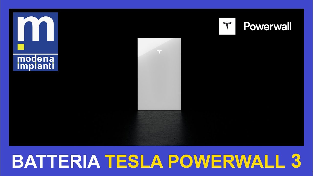 E' arrivata la nuova batteria Tesla Powerwall 3 con inverter integrato