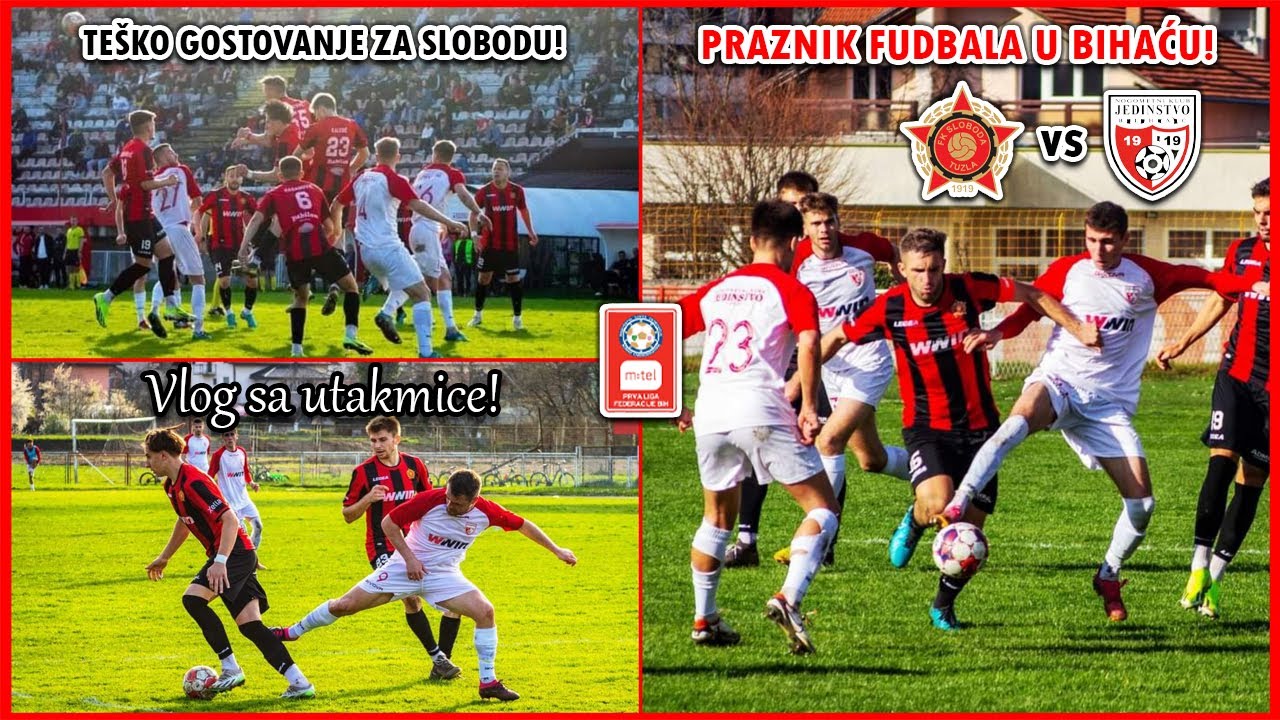 SLOBODA TEŠKOM POBJEDOM DO PONOVNOG BIJEGA OD 3 BODA! | Jedinstvo Bihać - Sloboda Tuzla Vlog 🔴⚫