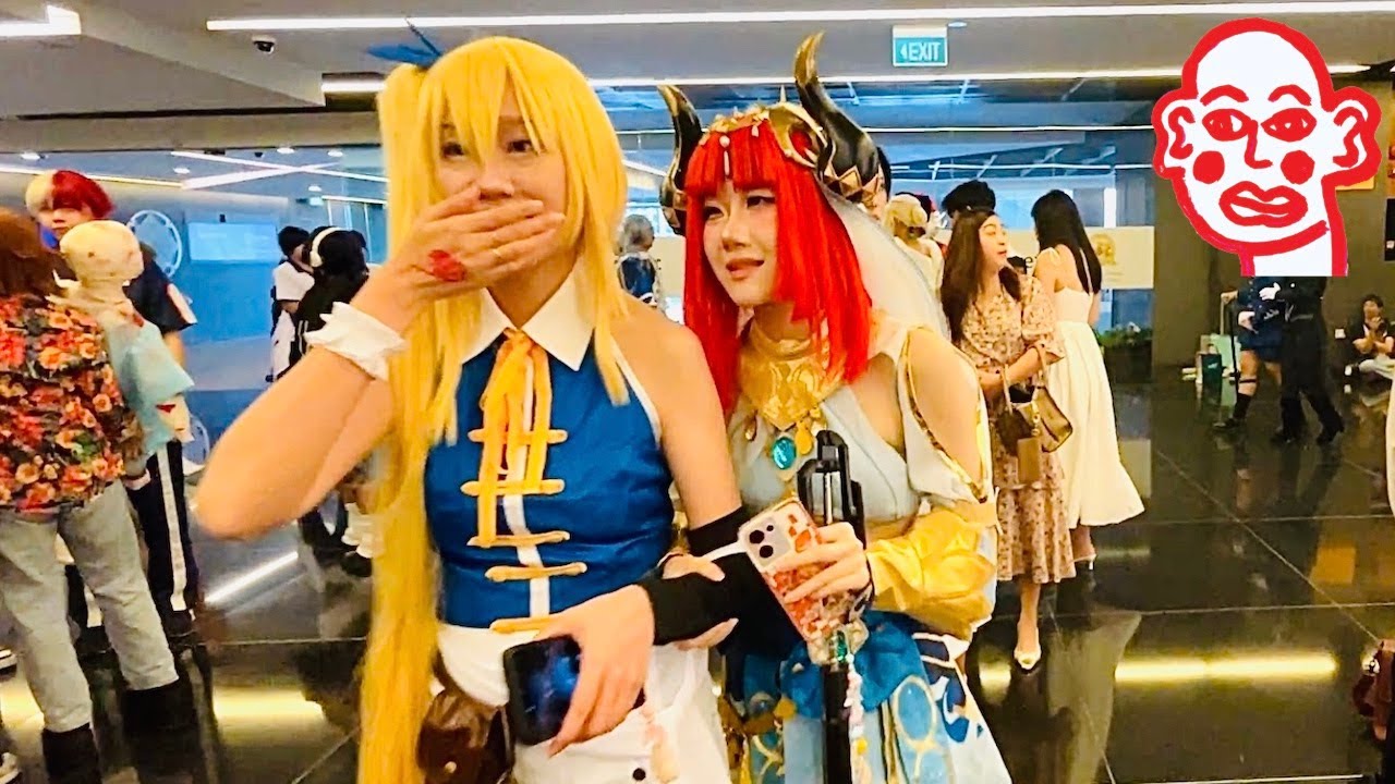 Many Cosplayers at Suntec Convention Centre [EOY J-Culture Festival 2024] #benssocialclub #benpuah