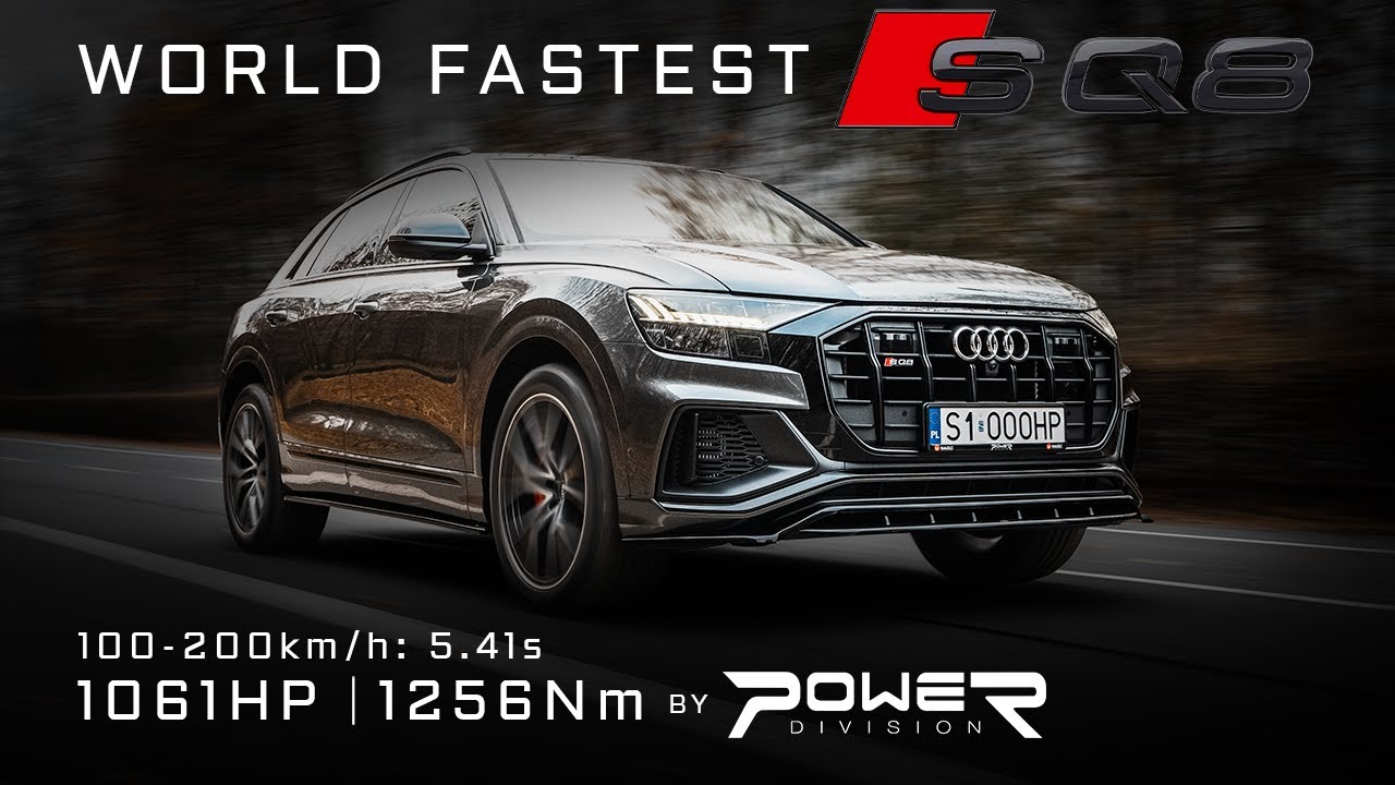 World fastest Audi SQ8 4M &ndash; 1061 HP / 1256 Nm by Power Division
