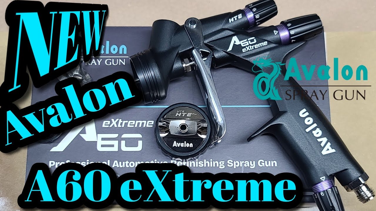 Новые высококачественные краскораспылители Avalon A60 eXtreme HTE UMP & HVLP, произведенные в Тай...