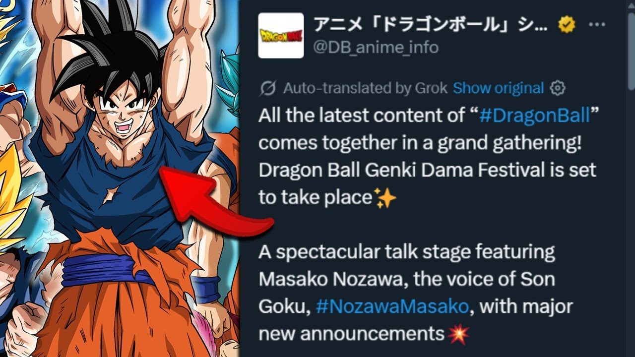 Dragon Ball is COMING BACK! (...they just announced it)