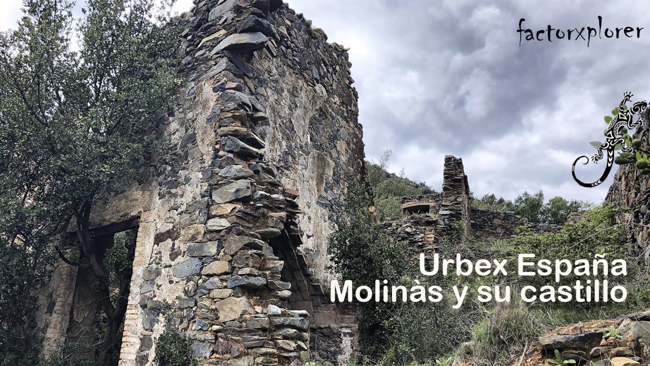 MOLINAS 🏘 abandonado y su castillo  (PUEBLOS ABANDONADOS) Girona