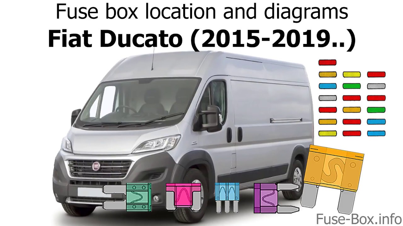 Fuse box location and diagrams: Fiat Ducato (2015-2019..)