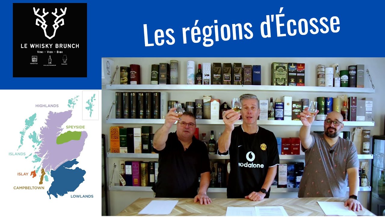 Le Whisky Brunch. E4 - Les régions de whiskys d'Écosse