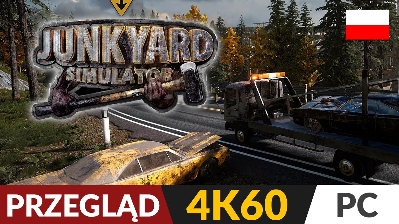 Junkyard Simulator PL 🧲 Przegląd 🚗 Zarobić na złomie! (Wczesny dostęp)