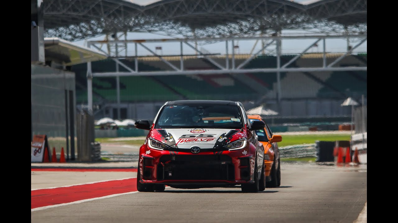 A lap in Sepang Circuit of 55twelve GR Yaris Race Car in MSF Megalap Round 1 2023 by Mycil Hafez