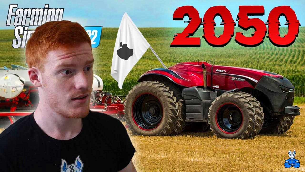 BREZ VOLANA, BREZ KABINE! | Oprema iz leta 2050 - Farming Simulator 22