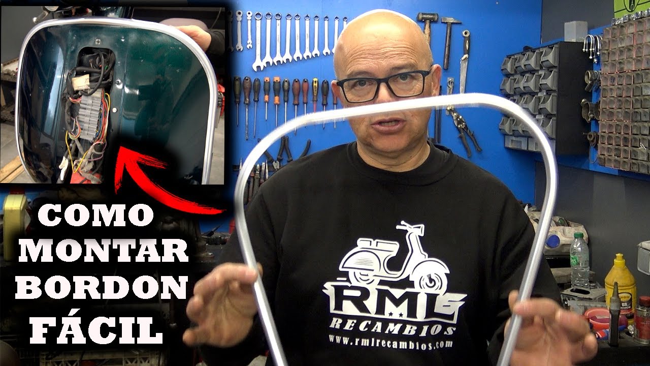 ✅ Cómo MONTAR un BORDÓN en tu VESPA  Fácil y Rápido ¡Truco Infalible ! 👉 Trucos mecánica Vespa #4