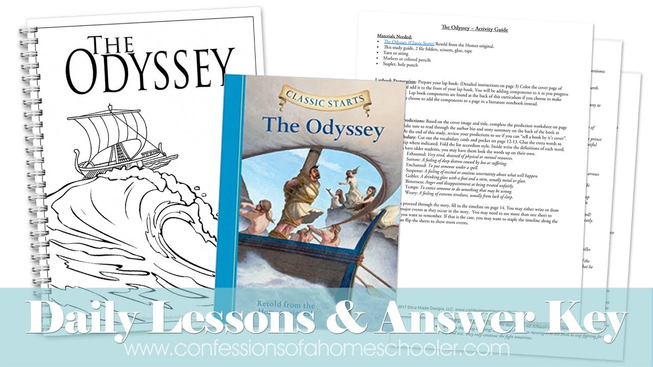 The Odyssey Classic Literature Unit Study