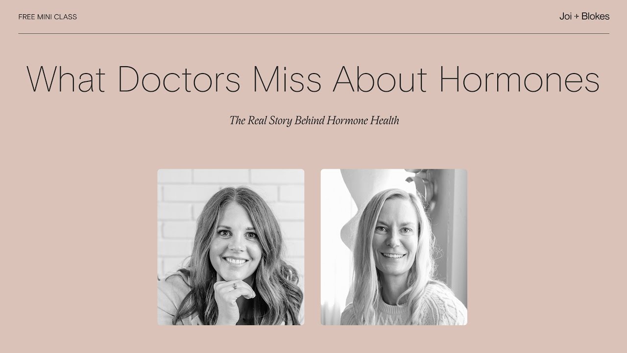 What Doctors Don’t Know About Hormones | Webinar W/ Dr. Melissa Loseke & Marcella Hill