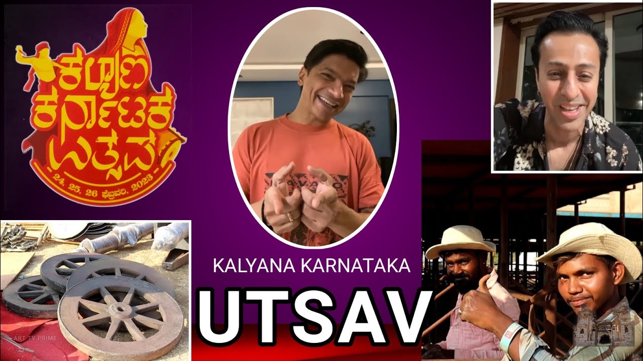 Kalyana Karnataka Utsav -2023 at Gulbarga University Main Campus | Big Stage BT road Preparation