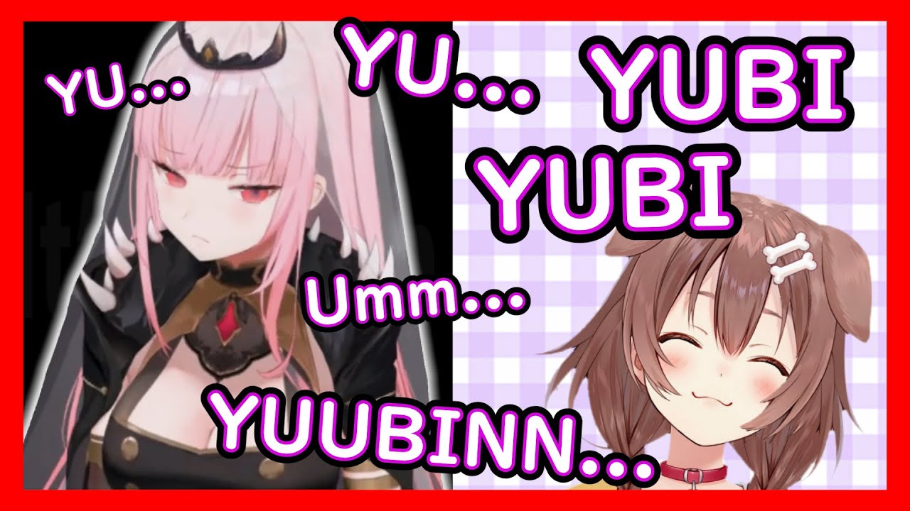 【ENG SUB】Mori Calliope YU...YUBI...Yu...【hololive】