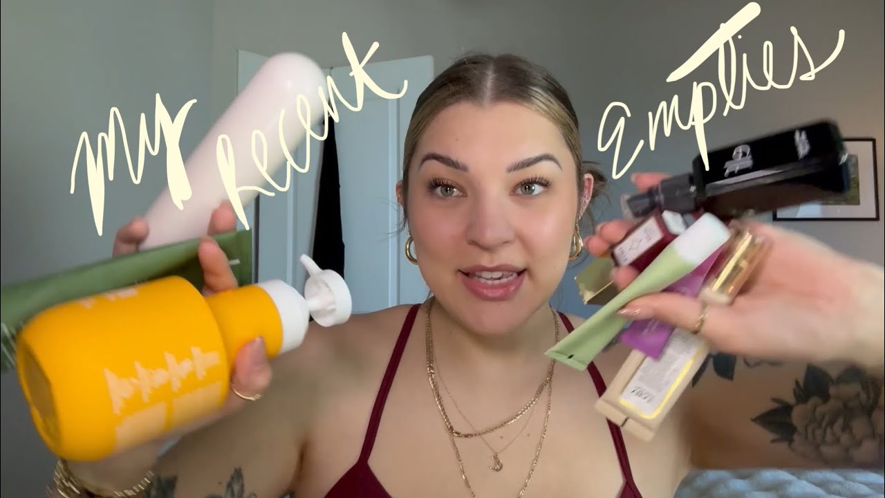My empties from the end of 2025✨