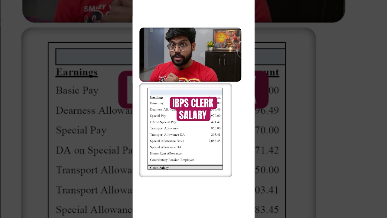 Salary of IBPS clerk !!!