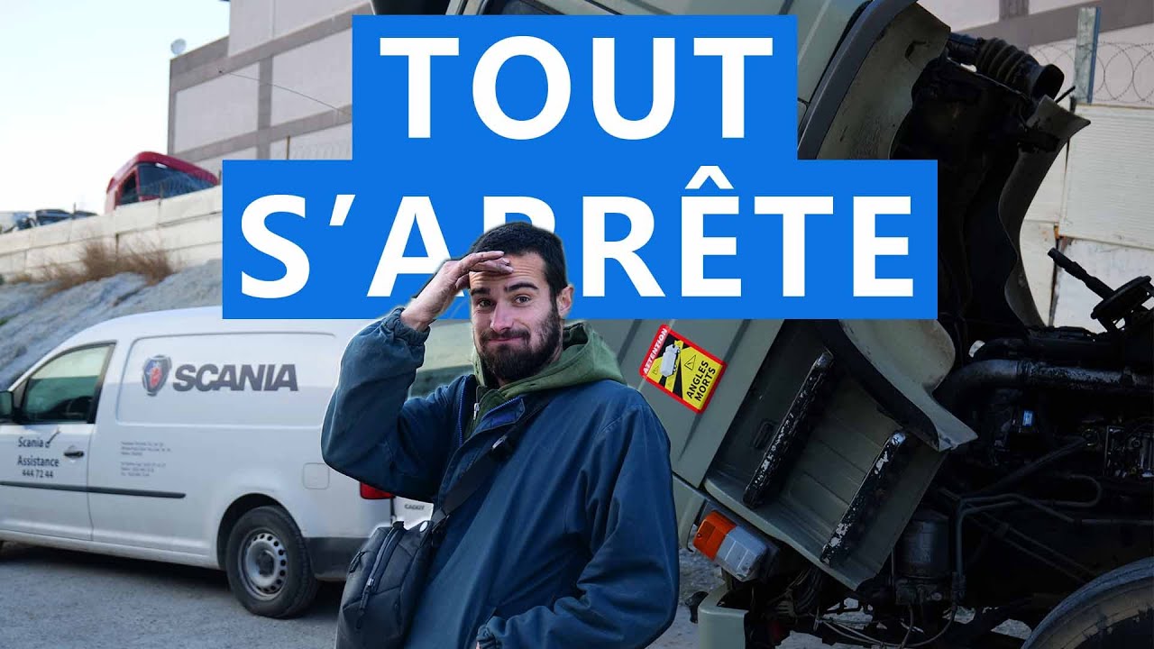 le camion nous lâche sur l’autoroute turque