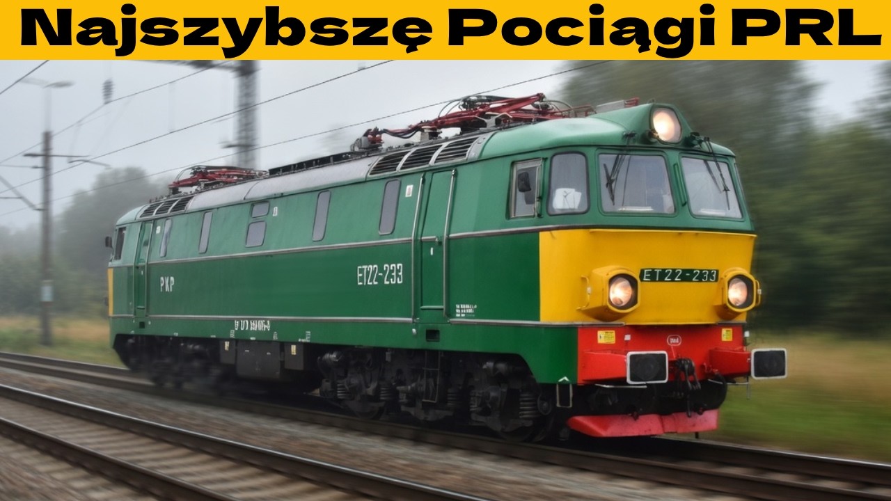 5 Najszybszych Pociąg&oacute;w PRL &ndash; te maszyny naprawdę dawały czadu!