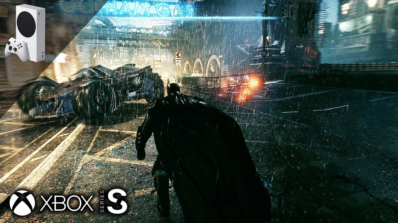 Batman Arkham Knight - Xbox Series S Gameplay