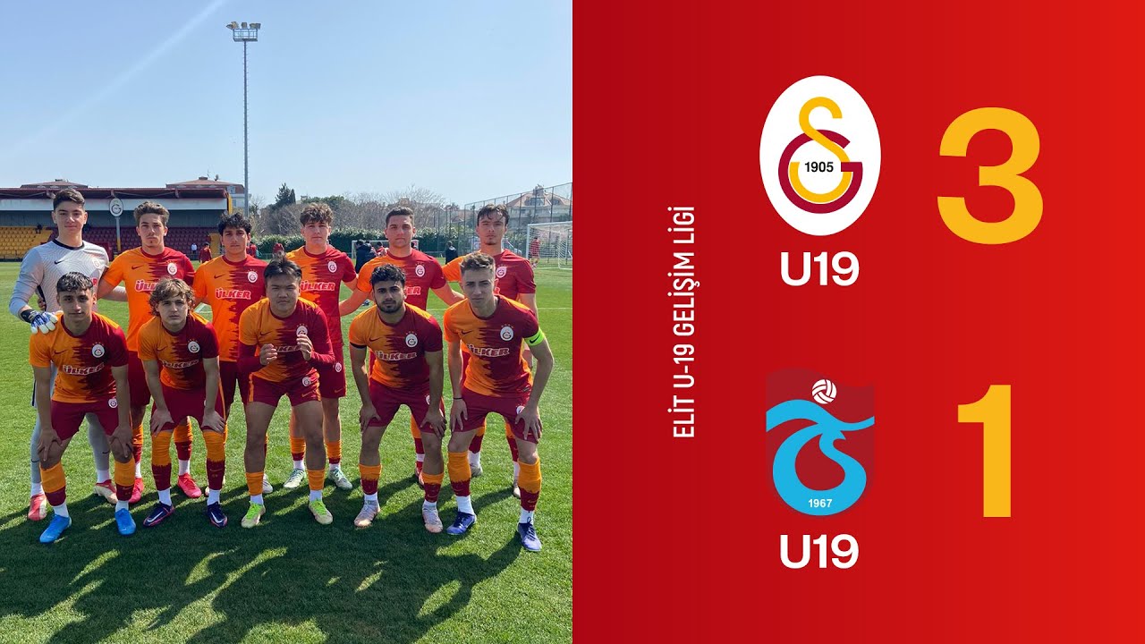 🔴 Galatasaray 3-1 Trabzonspor (Elit U19 Gelişim Ligi)