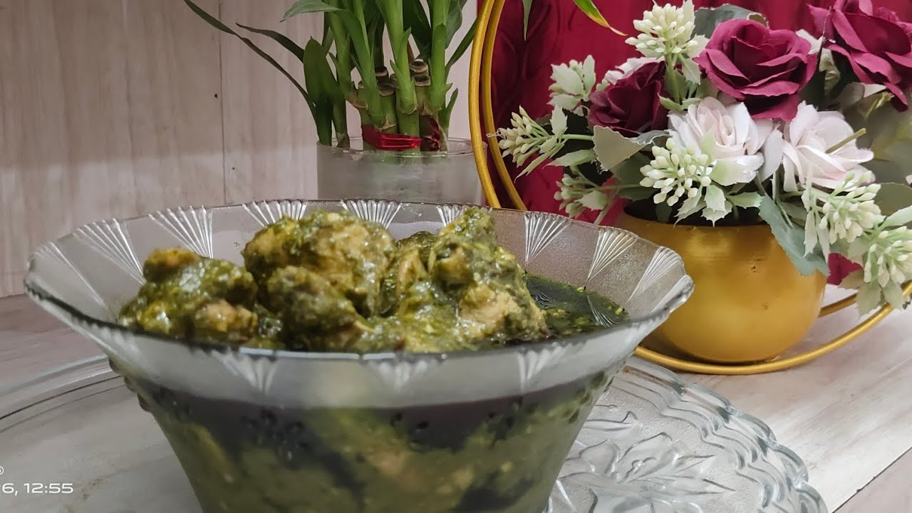 Hyderabadi Hariyali Chicken Recipe | Chicken Grevy Recipe 