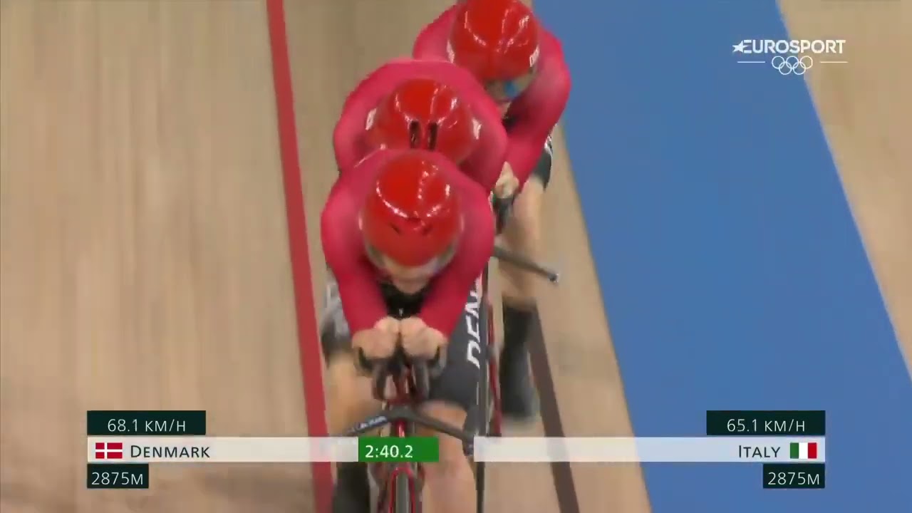 ITALIA vs DANIMARCA   INSEGUIMENTO A SQUADRE MASCHILE   Finali   Giochi olimpici   Tokyo 2020