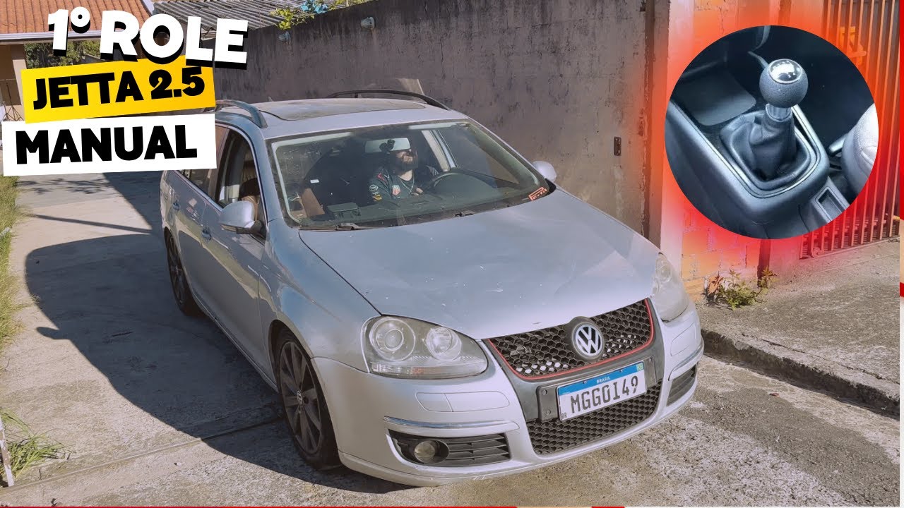 PRIMEIRO ROLE DO JETTA 2.5 MANUAL QUE COMPRAMOS NO LEILÃO POR 11.700 REAIS!