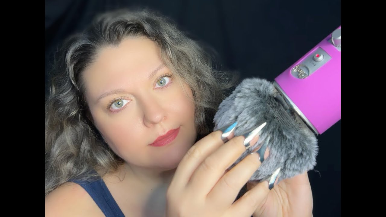 ASMR Scalp Scratch✨Mic Cover Scratch with Metal Claws (Whispered)