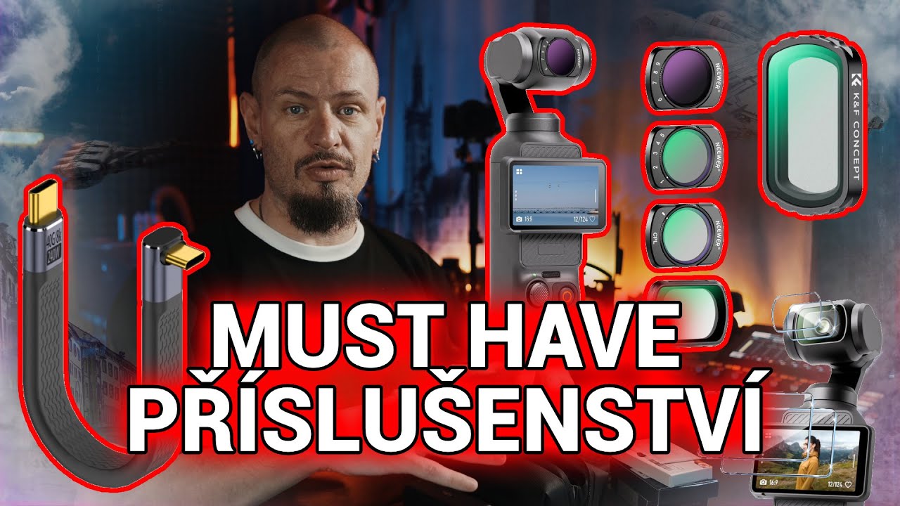 MUST HAVE příslušenství pro @DJI  OSMO POCKET 3
