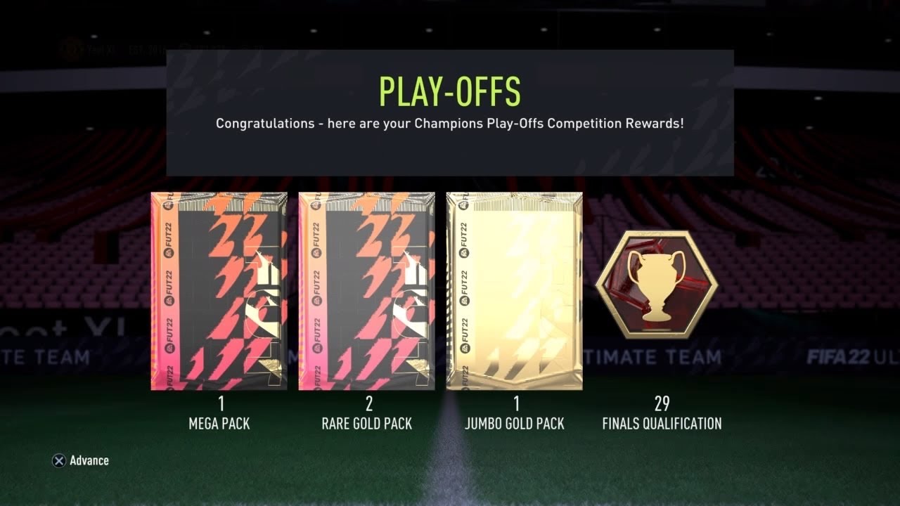 FIFA 22 - Fut Champions Playoffs Rank 1 Rewards